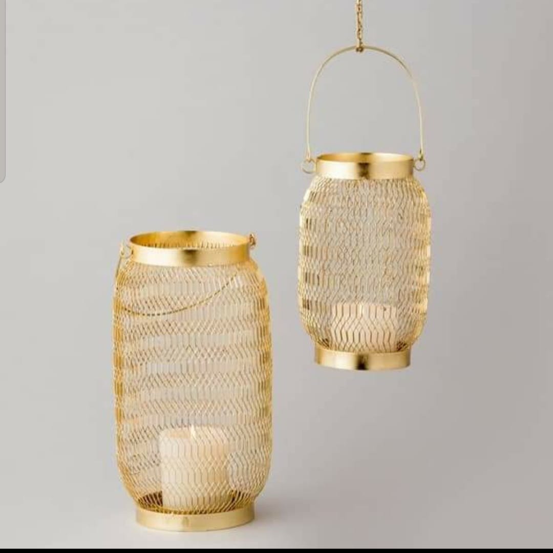 Black Mesh Barrel Pendant