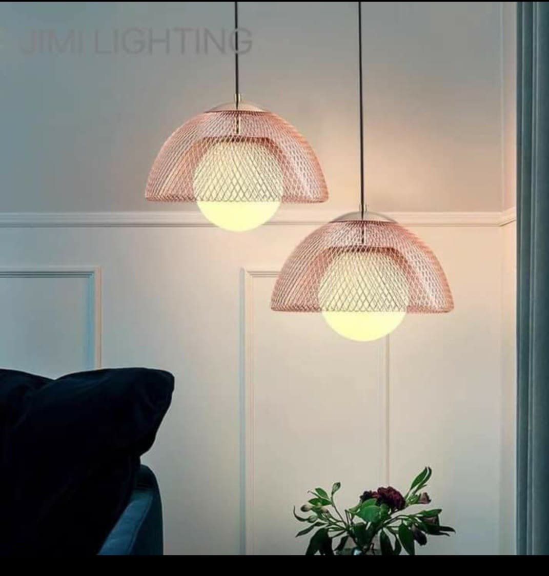Hexagonal Wire Frame Light
